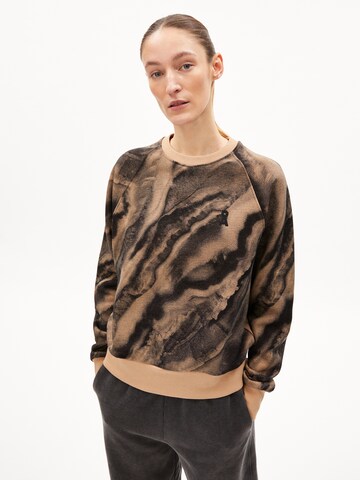 ARMEDANGELS Pullover ' GIOVARAA EARTH ' in Braun: Vorderseite