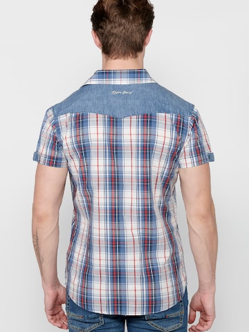 KOROSHI - Regular Fit Camisa em azul