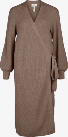 Robes en maille 'Amelia' OBJECT en marron : devant