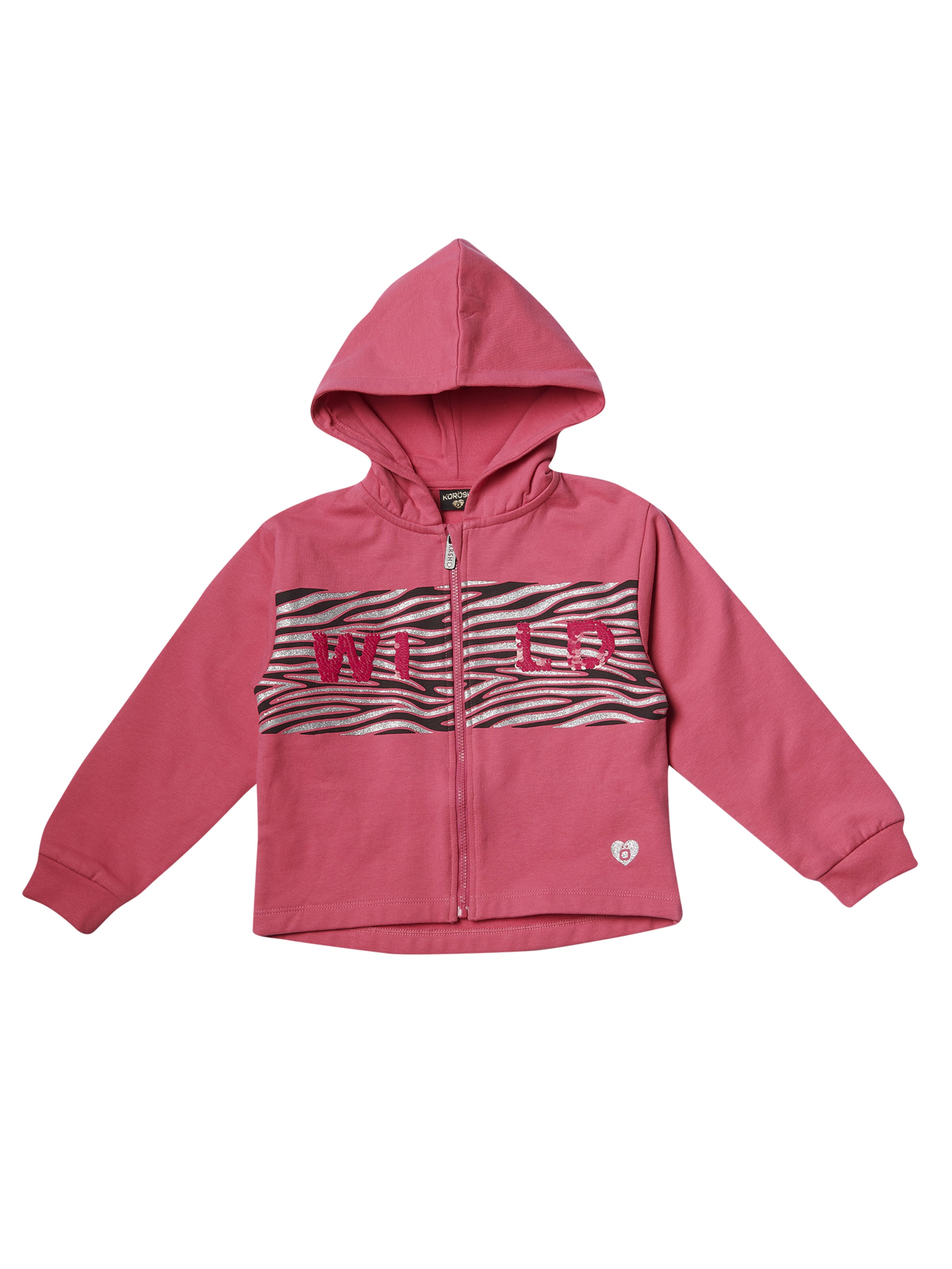 KOROSHIGornji dio trenirke - roza boja: prednji dio