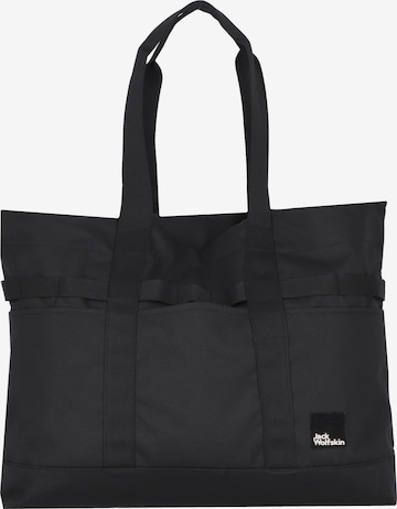 JACK WOLFSKIN Shopper in Zwart: voorkant