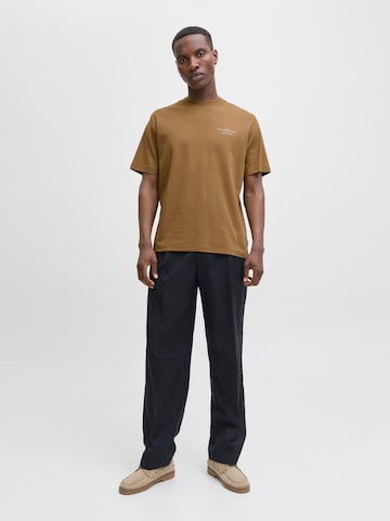 JACK & JONES Shirt 'Blachad' in Brown