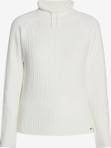 Pull-over 'Altiplano' DreiMaster Vintage en blanc : devant