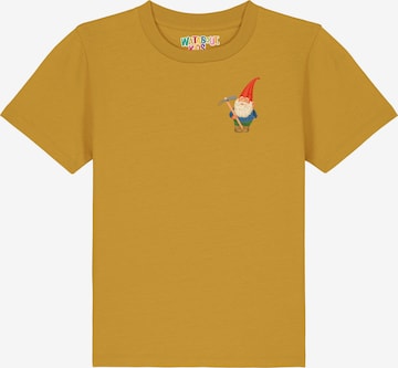 T-Shirt 'Gartenzwerg' watabout.kids en jaune : devant