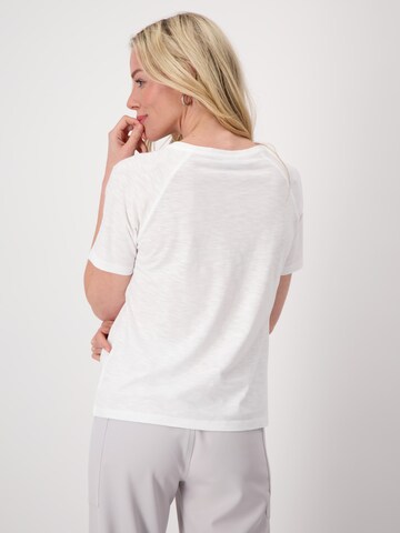 T-shirt monari en blanc