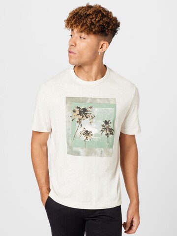 s.Oliver T-Shirt in Beige: predná strana