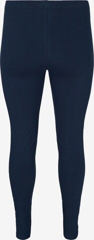 Zizzi Skinny Leggings in Blauw