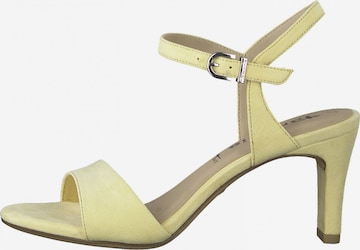 TAMARIS Strap Sandals in Yellow