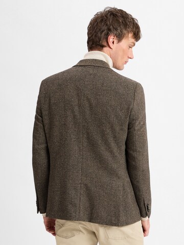 Andrew James Regular fit Blazer in Brown