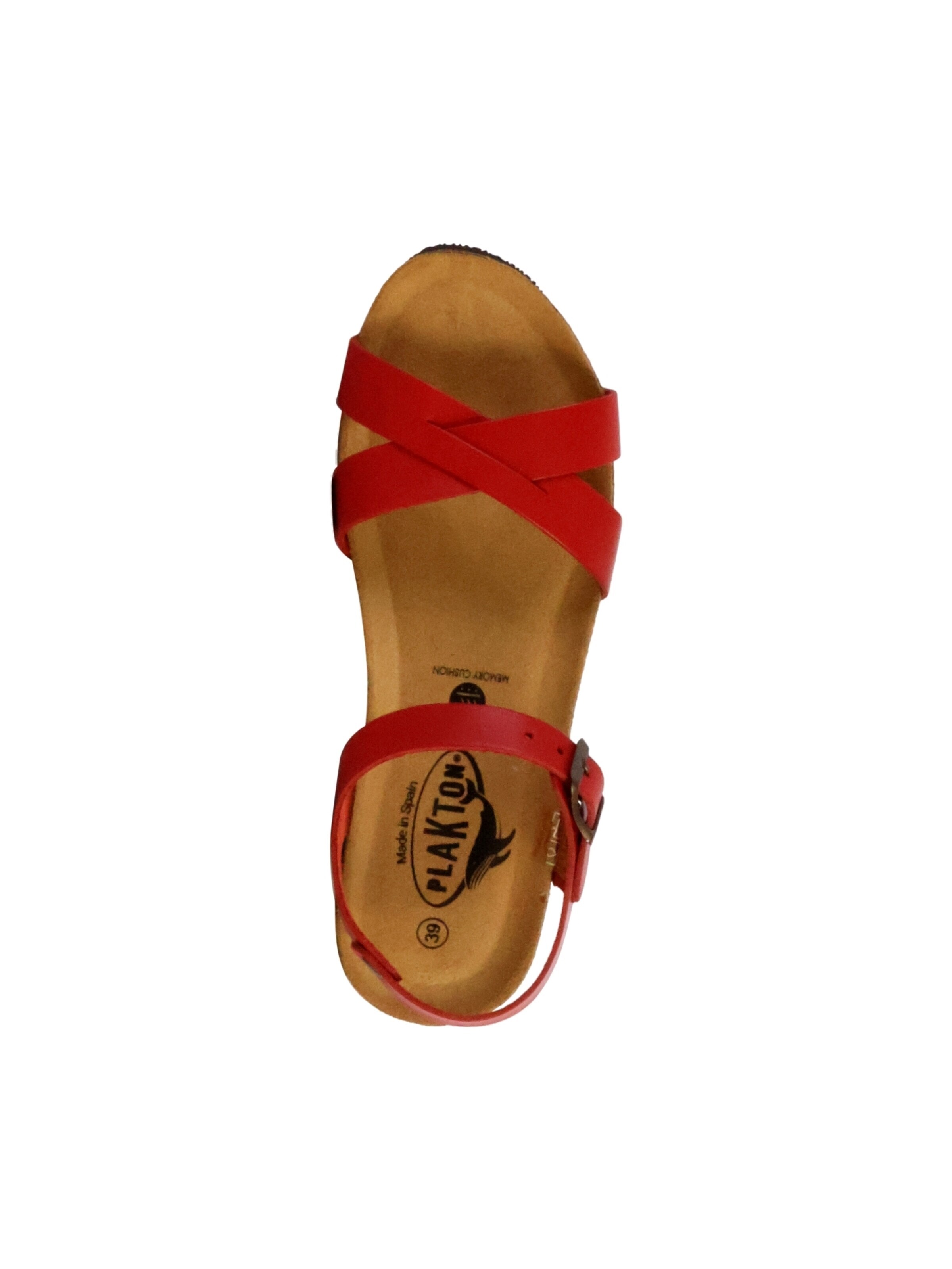 Plakton Sandal in Red
