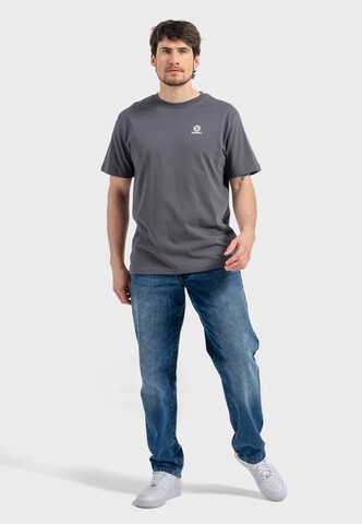 Oldskull Shirt 'Basic Oldskull 25' in Grey