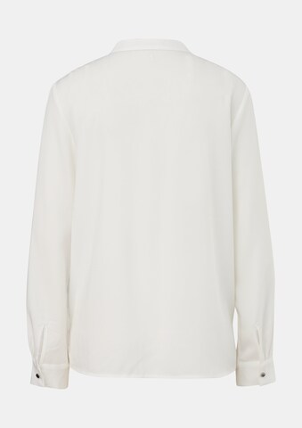 COMMA Blouse in White: back