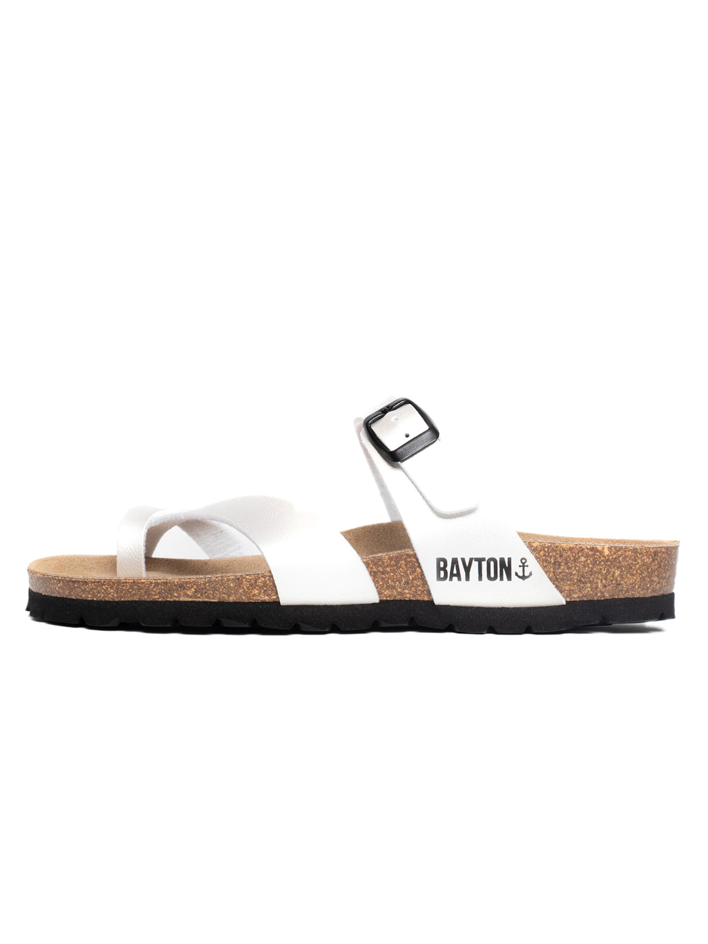 Bayton Klapki 'Diane' w kolorze biały: przód