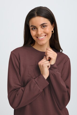 Fransa - Sweatshirt em castanho