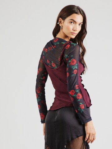 TOPSHOP Topp i röd