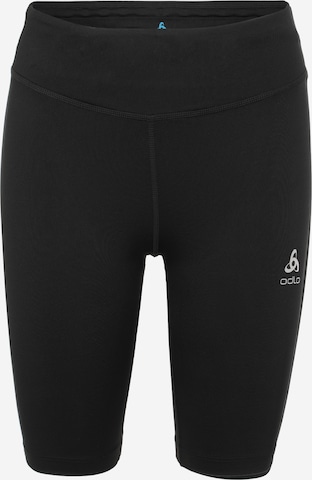 ODLO Спортен панталон в черно: отпред