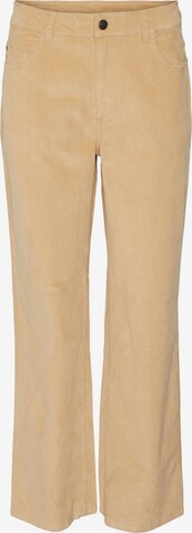 Noisy may Wide leg Pants 'Amanda' in Beige: front