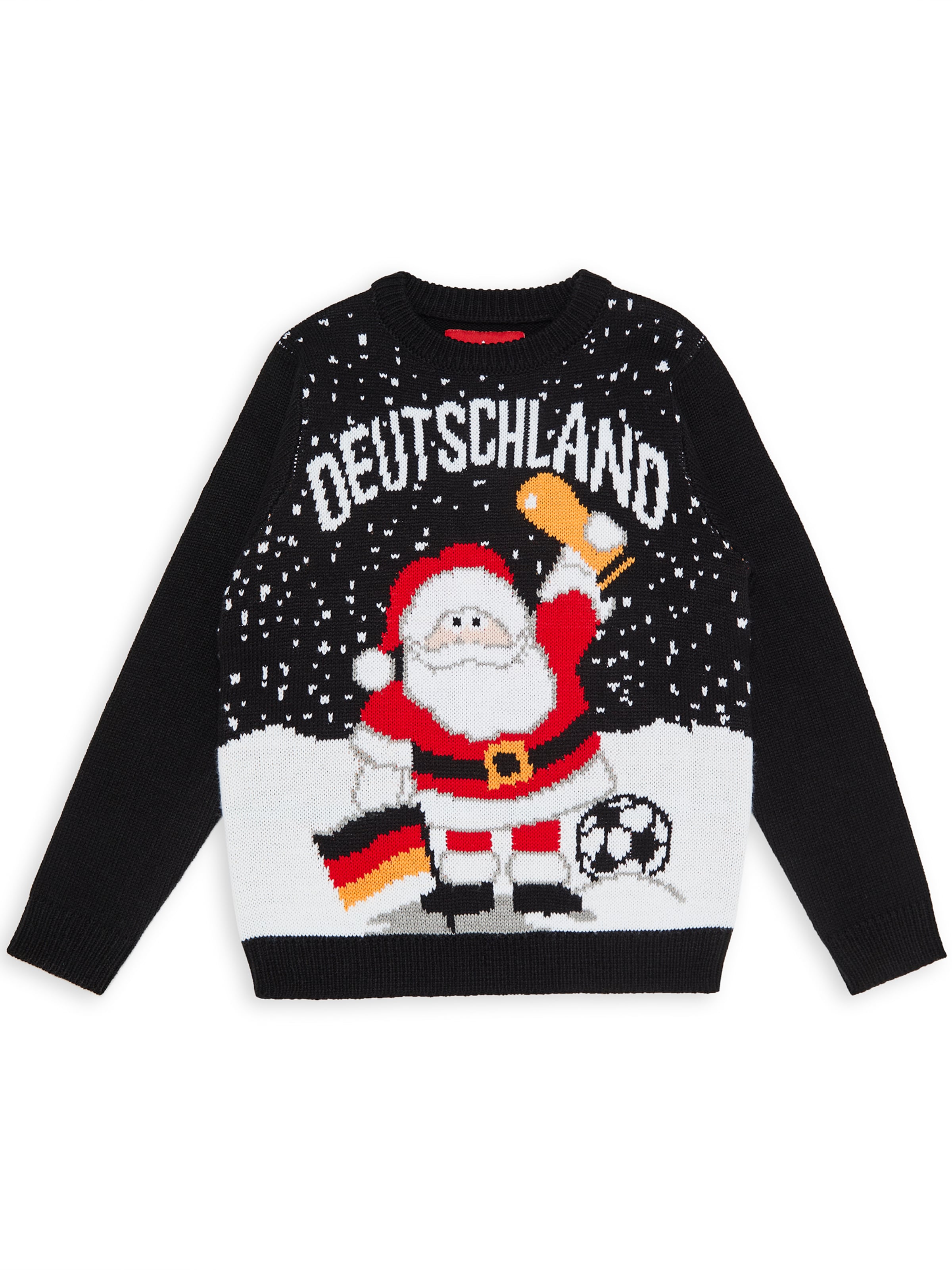 Threadboys Trui 'Germany' in Zwart: voorkant