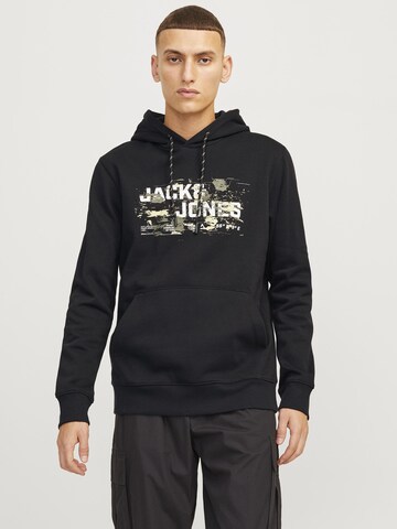 JACK & JONES Sweatshirt in Black: front