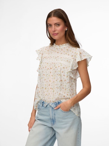 VERO MODA Blouse 'VMTrine' in White: front