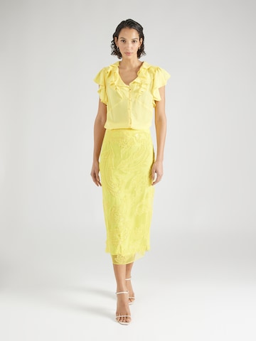 Lauren Ralph Lauren Bluse i gul