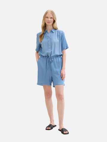 TOM TAILOR Jumpsuit in Blauw