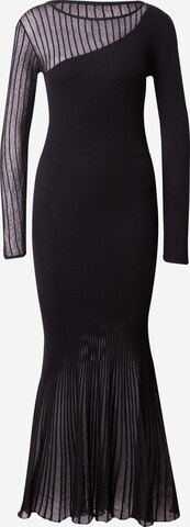 PATRIZIA PEPE Knit dress 'ABITO' in Black: front