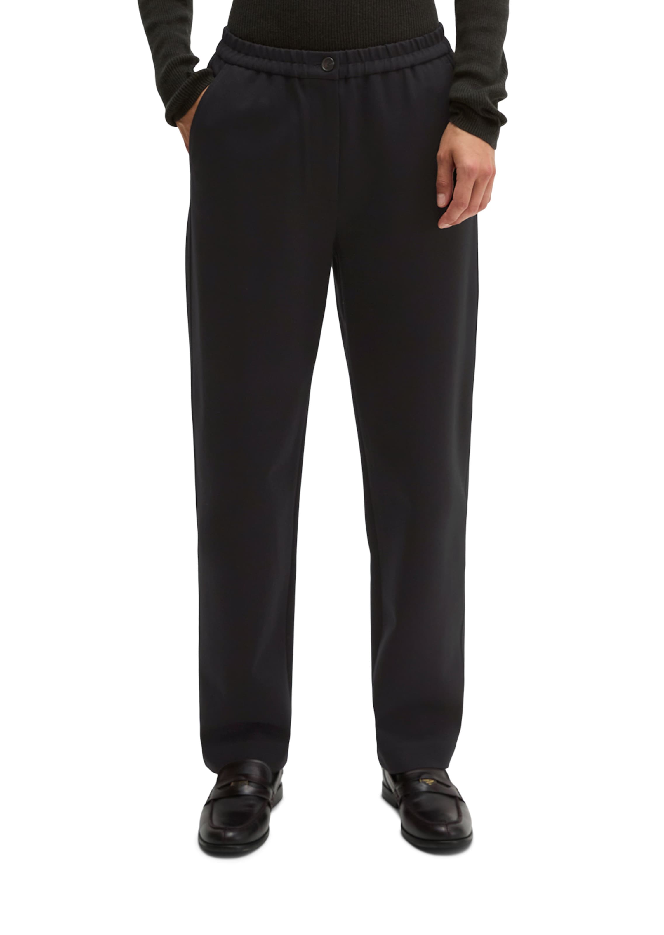 Marc O'Polo Loosefit Hose in Schwarz