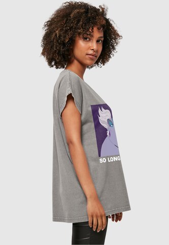 ABSOLUTE CULT T-Shirt 'Little Mermaid - Ursula So Long Lover Boy' in Grau
