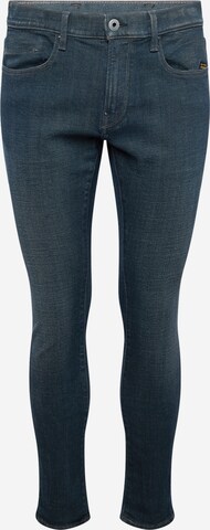 G-Star RAW Skinny Jeans in Blauw: voorkant