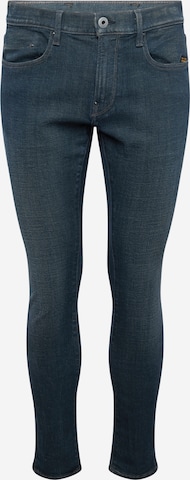 G-Star RAW Skinny Jeans in Blauw: voorkant