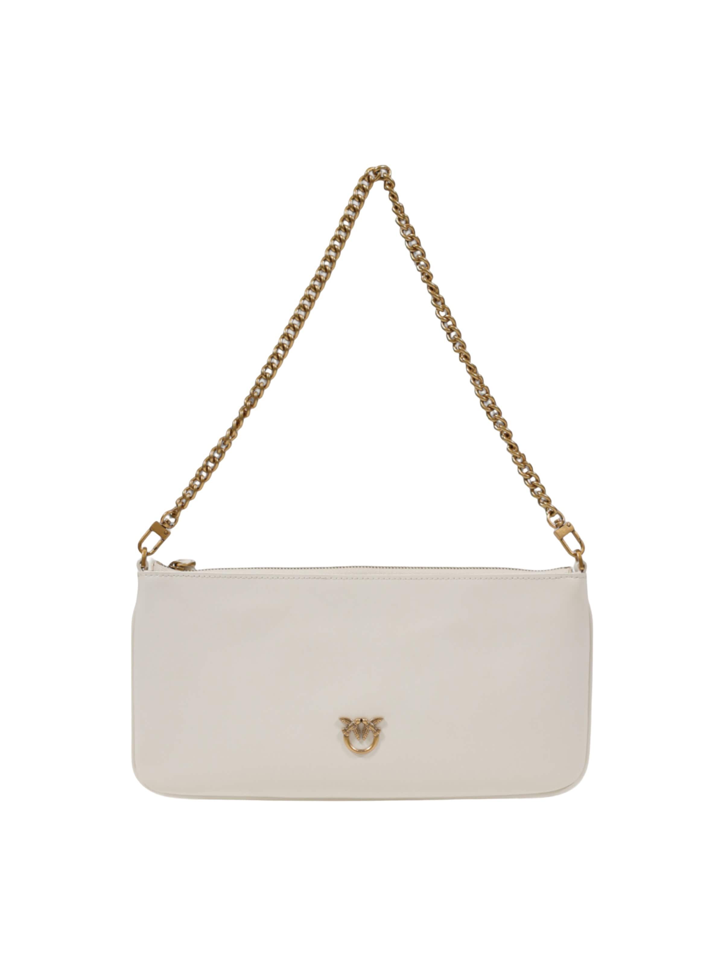 PINKO Pouch in White: front