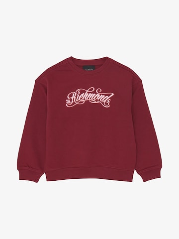 John Richmond Sweatshirt 'Kue' in Red: front