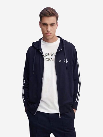 ARMANI EXCHANGE Sweatvest in Blauw: voorkant