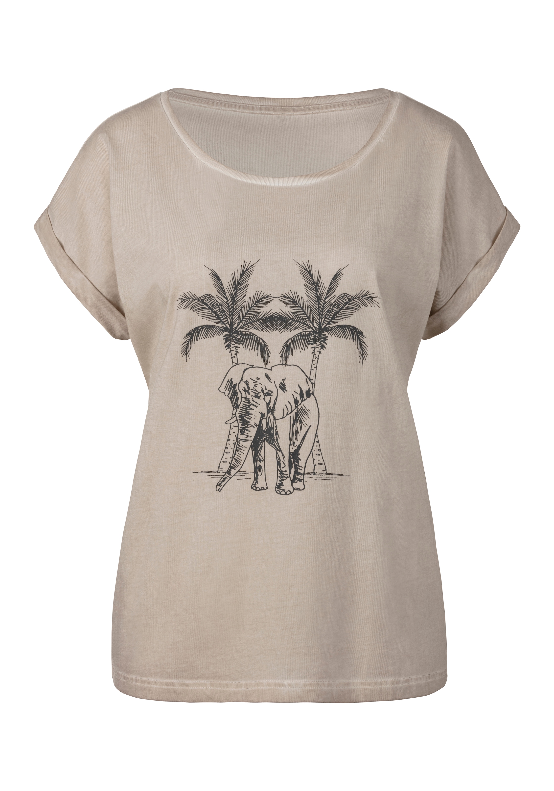 VIVANCE Shirt in Beige: front
