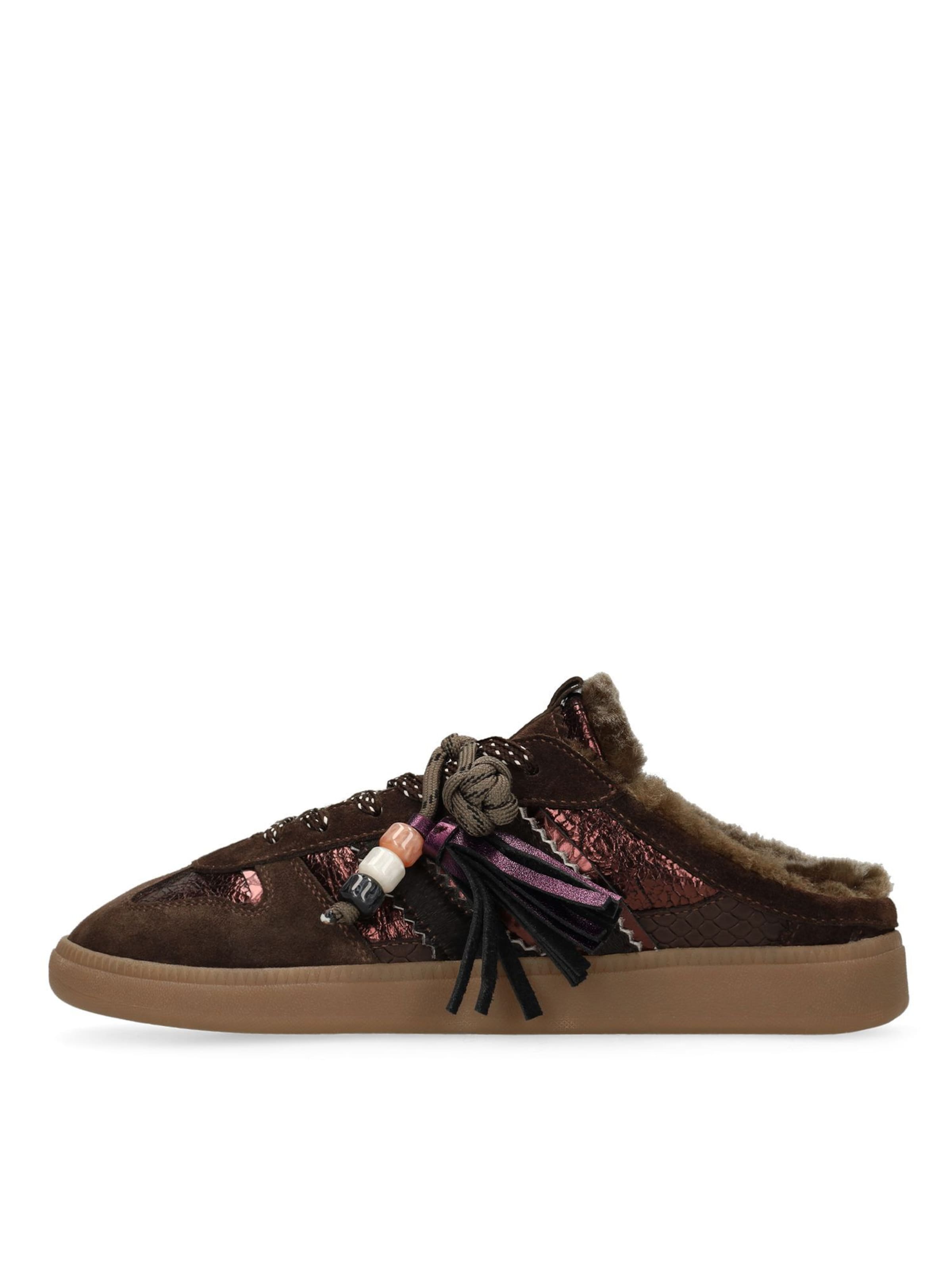 MANFIELD Sneaker in Braun