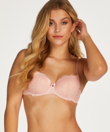 Hunkemöller Balconette Rinnahoidja 'Marine', värv roosa