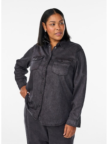 Zizzi Блузка 'Cadami' в Серый: спереди