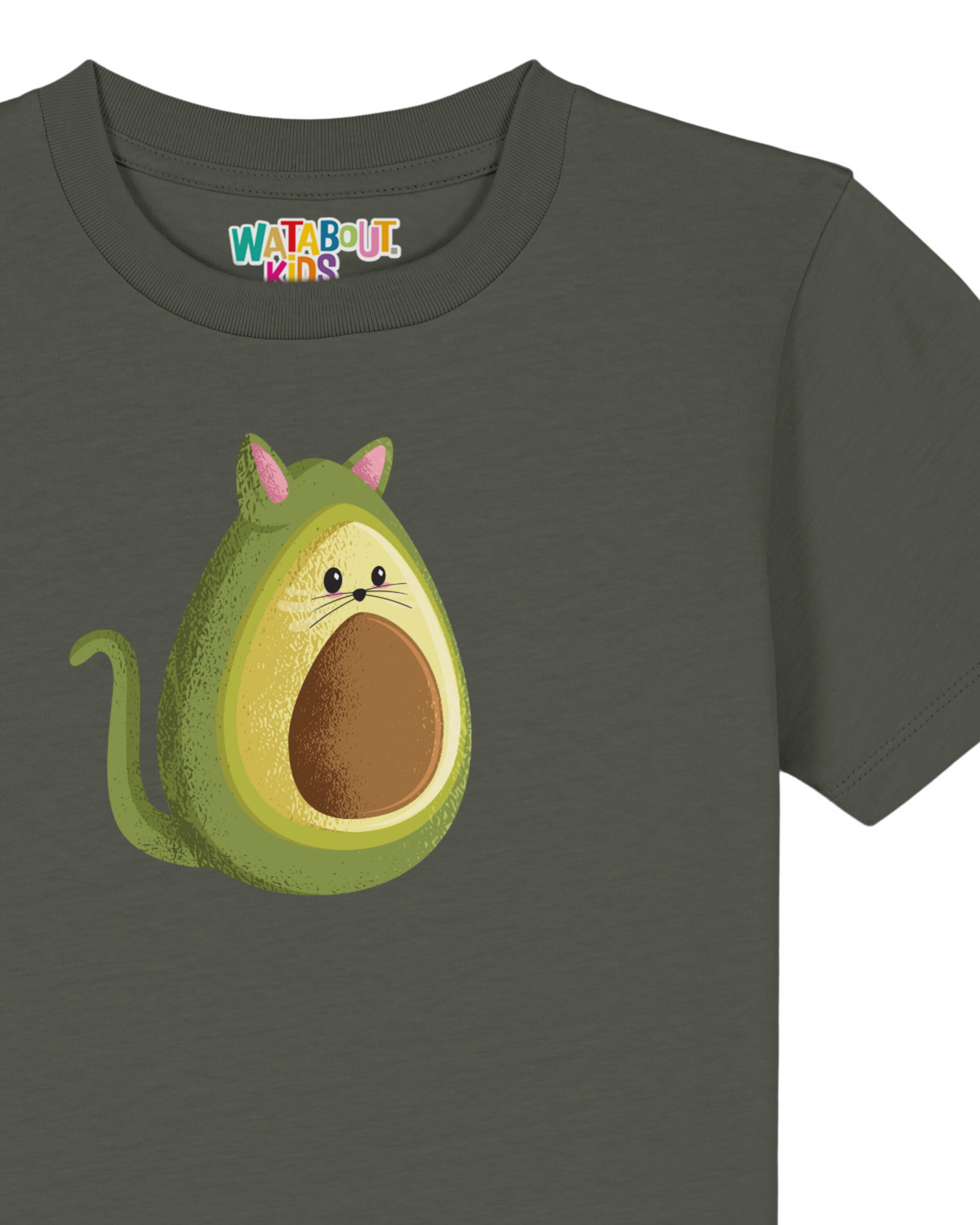 Maglietta 'Avocato' di watabout.kids in verde