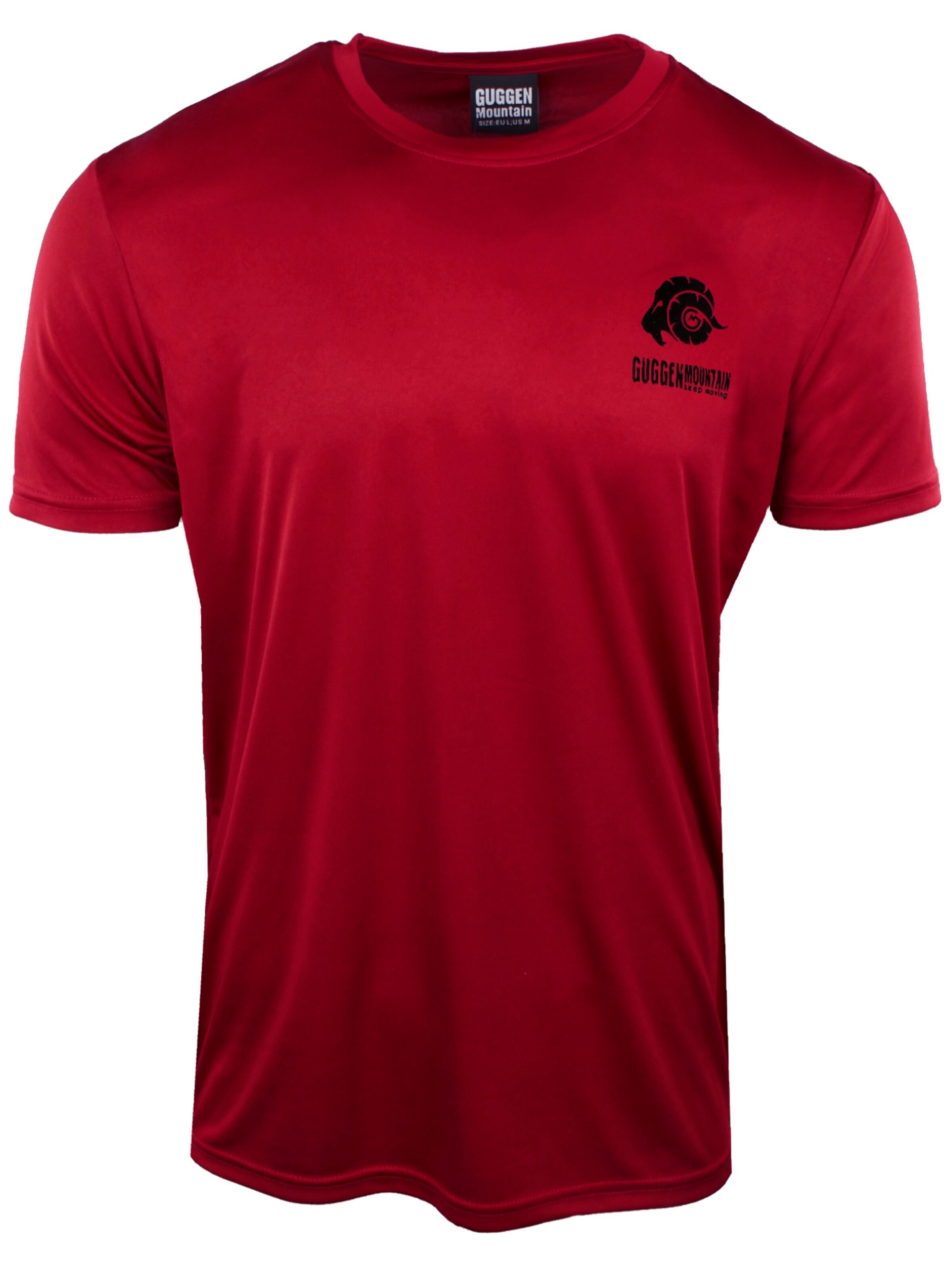 Guggen Mountain Performance Shirt in Red: front