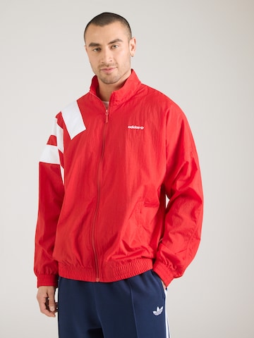 Veste mi-saison 'Archive' ADIDAS ORIGINALS en rouge : devant