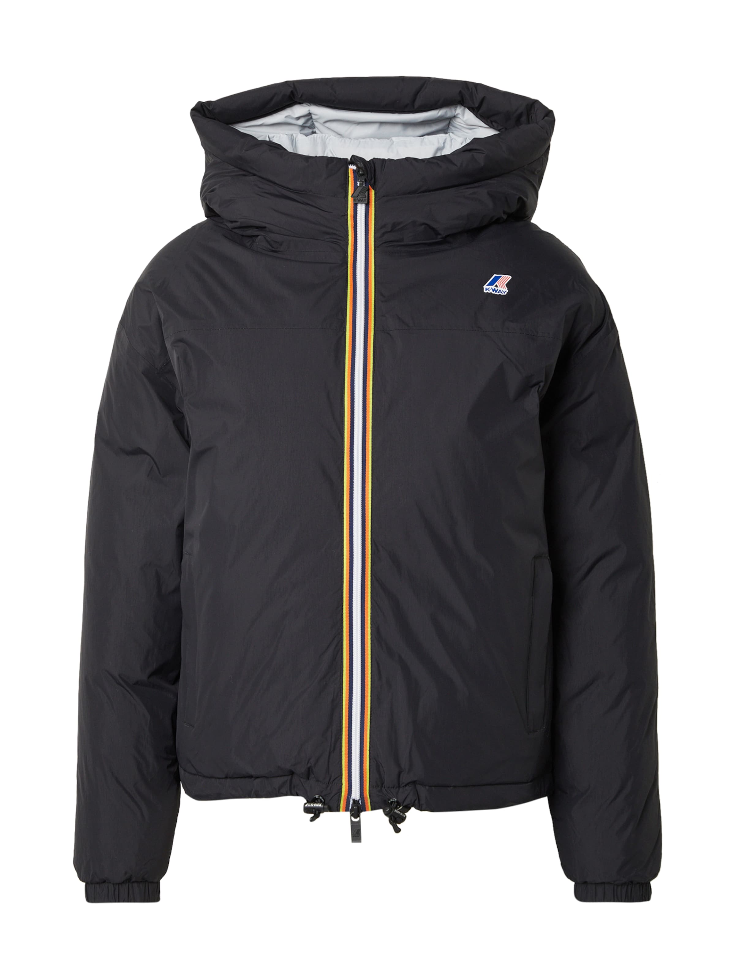 K-Way Χειμερινό μπουφάν 'Le Vrai 4.0 Albine' σε μαύρο: μπροστά