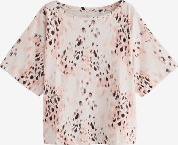 T-shirt Next en beige : devant