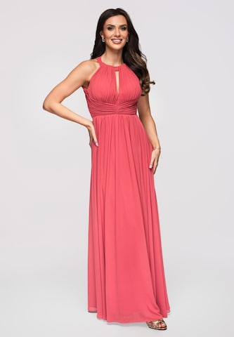Ombre Evening dress in Pink: front