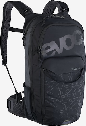 EVOC Rucksack 'STAGE 12' in Schwarz: Vorderseite