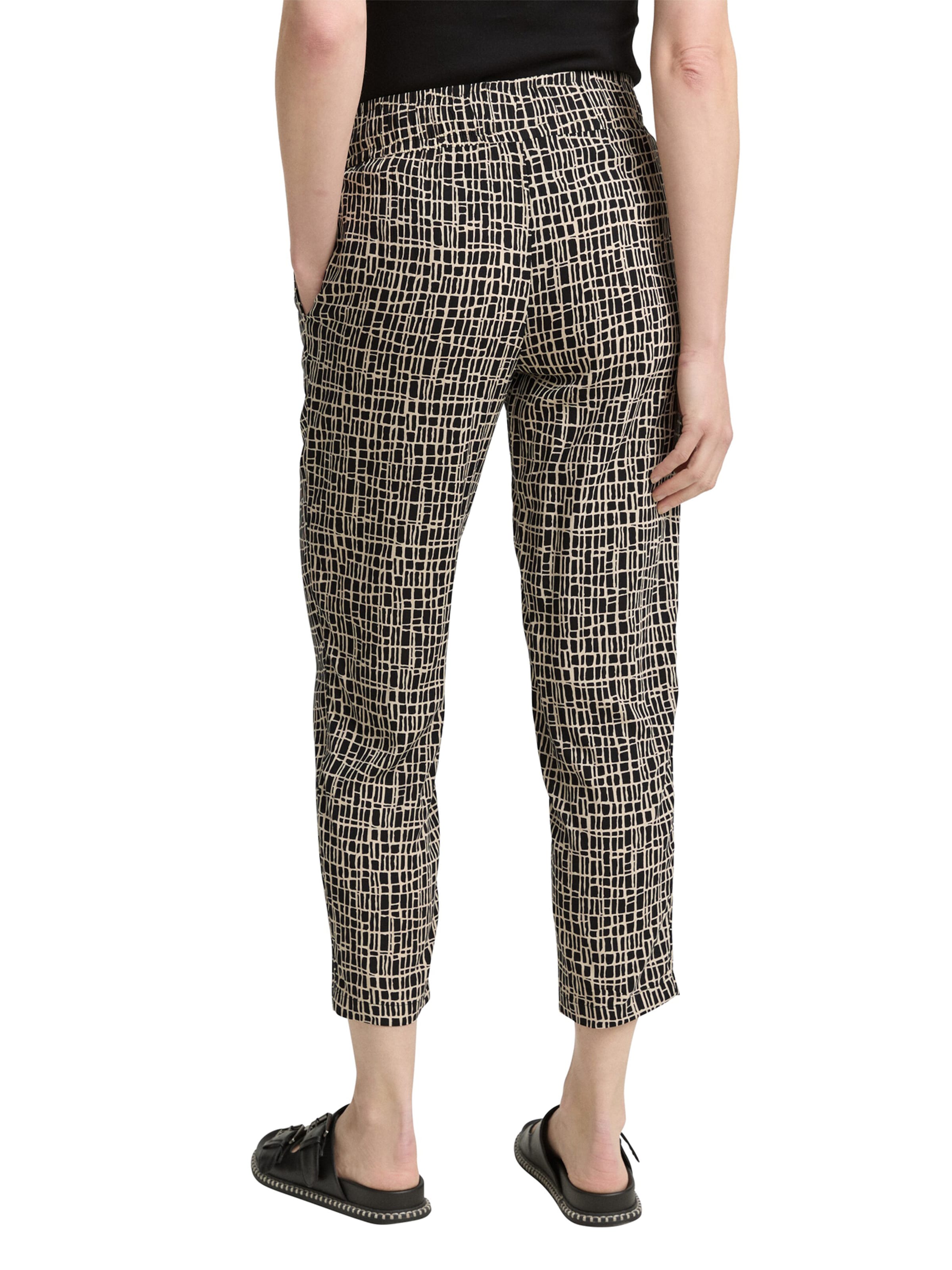 TOM TAILOR Loose fit Pants in Black