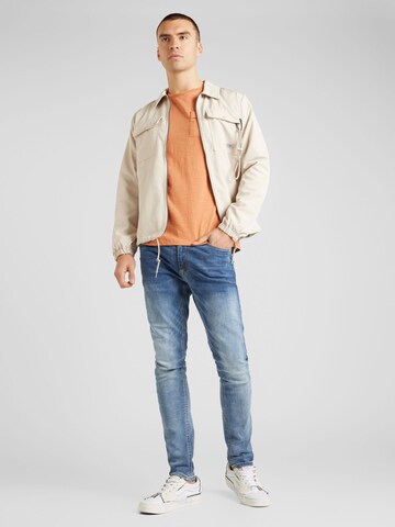 BLEND Shirt in Oranje