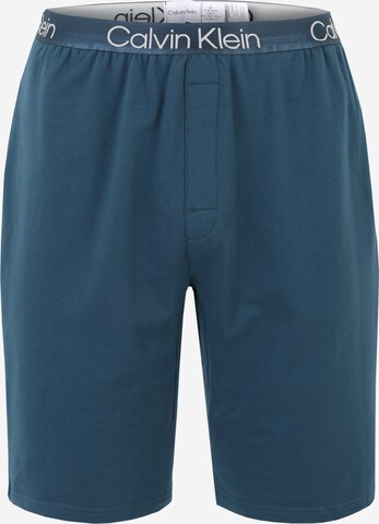 Calvin Klein Underwear Pajama Pants in Green: front