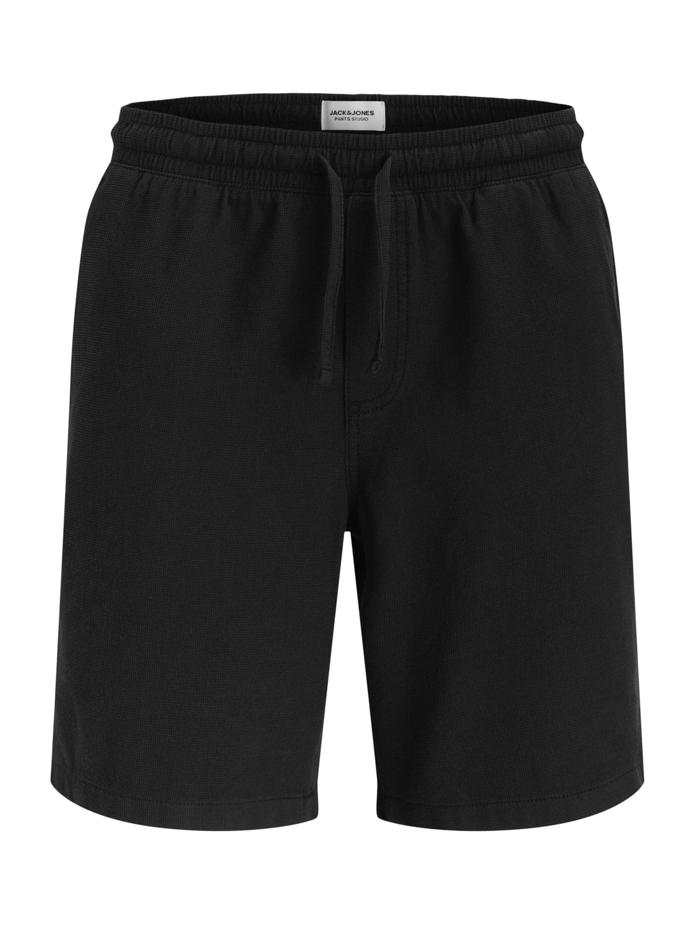 Jack & Jones Plus Hlače 'JPSTJAIDEN' | črna barva: sprednja stran