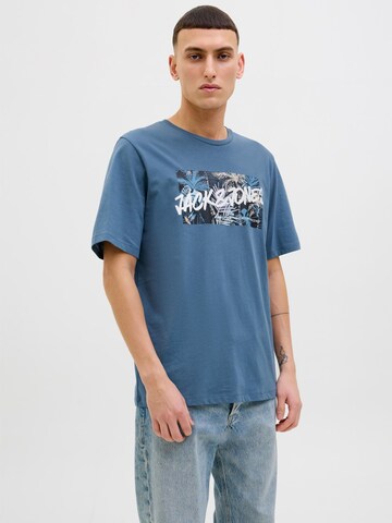 JACK & JONES Shirt in Blue: front